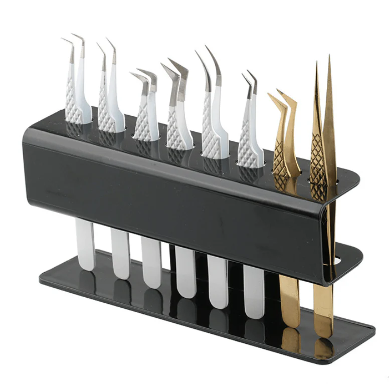 Acrylic 8 Slot Tweezer Display Holder